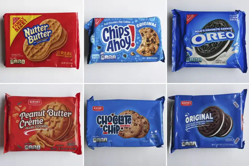 Mondelez is suing Aldi, alleging the supermarket chain ‘blatantly copies’ its packaging. The side-by-side photos are wild